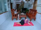Để giảm mỡ bụng, nhân vật Ngọc Lan tập thể dục tới mức hoa mắt