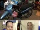 Ngủ say bên lề đường quận 1, suýt... mất xe máy