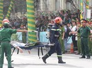 'Giải cứu' tòa nhà Vincom Đồng Khởi 26 tầng bị cháy lớn