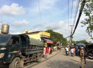 Thầy tổng phụ trách đội gặp nạn dưới bánh xe ben