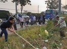 500 người cùng dọn rác ngày giáp tết ở quốc lộ 22