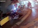 Bình Chánh: Xe máy sụp hố sâu hơn 3m, thanh niên trọng thương