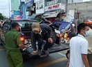 Thanh niên nằm chết cách xe máy 5 mét trên đại lộ Võ Văn Kiệt