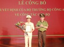 Bộ công an điều động, bổ nhiệm nhiều nhân sự mới