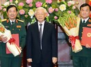 2 tướng quân đội được Chủ tịch nước thăng hàm Thượng tướng