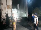 Phát hiện 30 tấn nội tạng bốc mùi hôi thối trên xe container