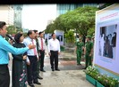 Triển lãm ảnh 'TP.HCM - Sâu đậm nghĩa tình' ở phố đi bộ