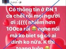 Một người ở quận 7 bị phạt vì đưa tin sai về dịch COVID-19