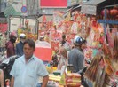 Con đường sực nức mùi tết ở Sài Gòn