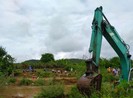 Huy động cơ giới tìm kiếm 1 phụ nữ bị nước cuốn