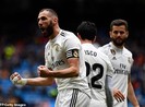 Benzema lập cú đúp, Real Madrid ngược dòng hú hồn trên sân nhà