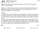 HS thiết kế tour du lịch khám phá ASEAN lấy điểm 15 phút