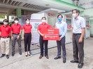 Trao tặng 4 phòng áp lực dương kháng khuẩn di động cho Đà Nẵng