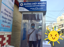 Quận Tân Phú có điểm khử khuẩn miễn phí cho người dân