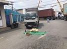 Xe container cán chết tài xế xe tải trong cảng Transimex