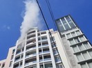 Cháy căn hộ chung cư ở trung tâm TP Nha Trang