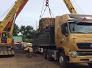 Xe tải trọng 48 tấn chở 113 tấn