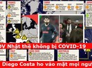 COVID-19: CĐV châu Á bị kỳ thị, D.Costa ho vào mặt mọi người