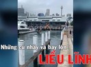 Clip hiểm họa rình rập những trò bay nhảy liều lĩnh