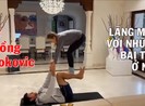 Vợ chồng Djokovic lãng mạn tập luyện thời cách ly