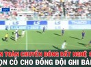 Văn Toàn chuyền bóng thật nghệ sĩ cho đồng đội ghi bàn
