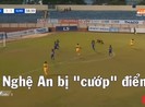 SL Nghệ An bị 'cướp' điểm?