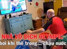 Hai cha con đoạt HCV Olympic nhờ ngụp lặn trong... chậu nước