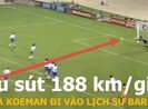 Cú sút phạt 188 km/h đưa Koeman đi vào lịch sử Barca