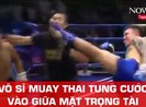 Võ sĩ Trung Quốc tung cước hạ gục... trọng tài