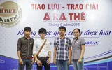 Trao giải À RA THẾ: Sôi nổi cãi nhau, cùng đưa pháp luật vào cuộc sống ảnh 44