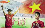 Những tuyệt phẩm về Công Phượng và U19 Việt Nam năm 2014 ảnh 9