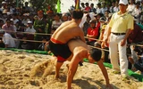 Hàng ngàn người dân đổ về hội vật làng Thủ Lễ ảnh 9