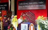 Chùm ảnh lễ viếng nhạc sĩ Phan Huỳnh Điểu và nhạc sĩ Phan Nhân ảnh 14