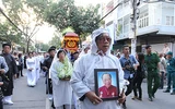 Chùm ảnh: Xúc động buổi tiễn đưa GS.TS Trần Văn Khê ảnh 8