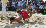 Hàng ngàn người dân đổ về hội vật làng Thủ Lễ ảnh 3