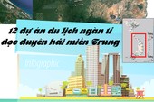 12 dự án khủng dọc biển miền Trung vừa trao quyết định đầu tư 12 dự án khủng dọc biển miền Trung vừa trao quyết định đầu tư