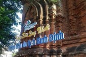Khẩn trương kiểm tra, xác minh việc khoan đục tháp Chăm Khẩn trương kiểm tra, xác minh việc khoan đục tháp Chăm
