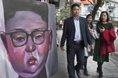 Thích thú bộ tranh Kim Jong-un và Donald Trump Thích thú bộ tranh Kim Jong-un và Donald Trump
