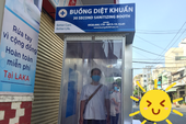 Quận Tân Phú có điểm khử khuẩn miễn phí cho người dân