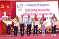 Thừa Thiên - Huế khen thưởng các VĐV đạt huy chương tại SEA Games 31