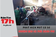 Bản tin 17h: Phát hiện cơ sở nhuộm cà phê bằng pin con ó