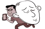 Cạo đầu để dễ đi trộm