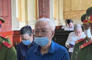 Hình ảnh cựu tổng giám đốc Ngân hàng Đông Á Trần Phương Bình hầu tòa vụ án thứ 5