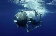Một tàu ngầm của công ty OceanGate Expeditions. Ảnh: AP