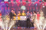 Giây phút đăng quang giải Fair Play của Futsal Việt Nam