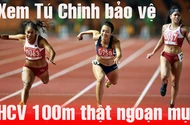 Xem 'nữ hoàng tốc độ' Tú Chinh chiến thắng VĐV gốc Mỹ
