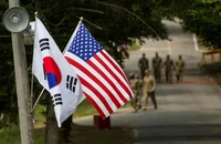 Triều Tiên cáo buộc Mỹ đang xúc tiến lập liên minh ‘NATO châu Á'. Ảnh: REUTERS
