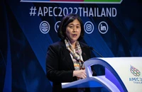 Đại diện Thương mại Mỹ Katherine Tai. Ảnh: Lauren DeCicca/GETTY IMAGES