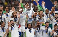 Chùm ảnh Real Madrid ăn mừng danh hiệu Champions League thứ 14