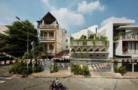 Cải tạo ngôi nhà hình tam giác ở Sài Gòn hoàn toàn mới